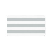 Ändern Sie graue Streifen in eine beliebige Farbe. Adressaufkleber (Vorne)