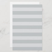 Ändern Sie graue Streifen in eine beliebige Farbe. Briefpapier (Vorne/Hinten)