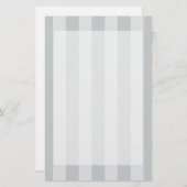 Ändern Sie graue Streifen in eine beliebige Farbe. Briefpapier (Vorne/Hinten)