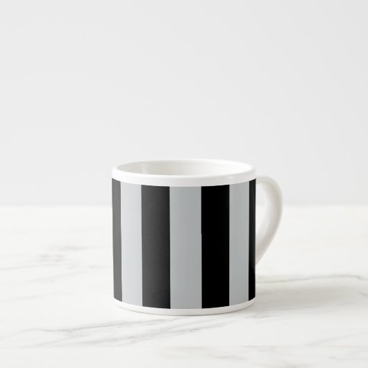 Ändern Sie graue Streifen in eine beliebige Farbe. Espressotasse (Vorderseite Rechts)