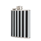 Ändern Sie graue Streifen in eine beliebige Farbe. Flachmann (Links)