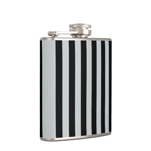 Ändern Sie graue Streifen in eine beliebige Farbe. Flachmann (Rechts)