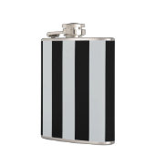 Ändern Sie graue Streifen in eine beliebige Farbe. Flachmann (Links)