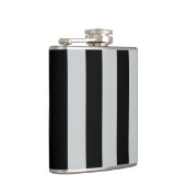 Ändern Sie graue Streifen in eine beliebige Farbe. Flachmann (Rechts)