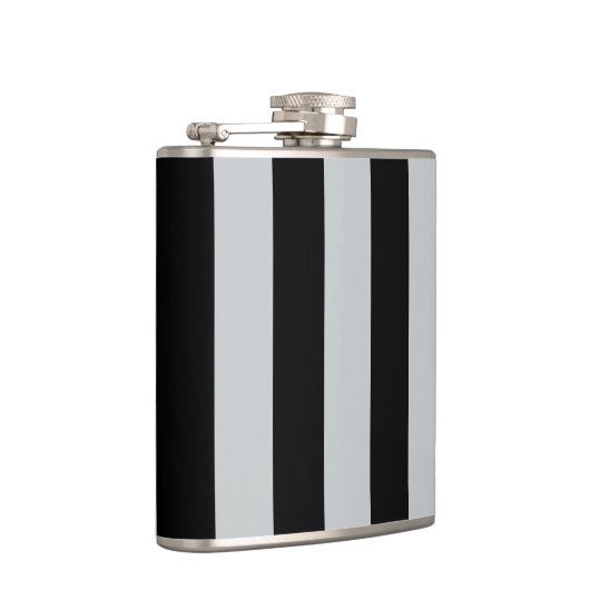 Ändern Sie graue Streifen in eine beliebige Farbe. Flachmann (Rechts)