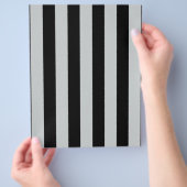 Ändern Sie graue Streifen in eine beliebige Farbe. Flyer (Hand)