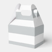 Ändern Sie graue Streifen in eine beliebige Farbe. Geschenkschachtel (Rückseite)