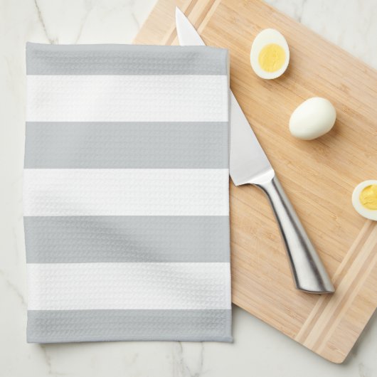 Ändern Sie graue Streifen in eine beliebige Farbe. Geschirrtuch (Viertel Falte)