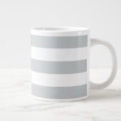 Ändern Sie graue Streifen in eine beliebige Farbe. Jumbo-Tasse (Rechts)