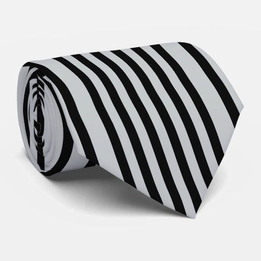 Ändern Sie graue Streifen in eine beliebige Farbe. Krawatte (Gerollt)