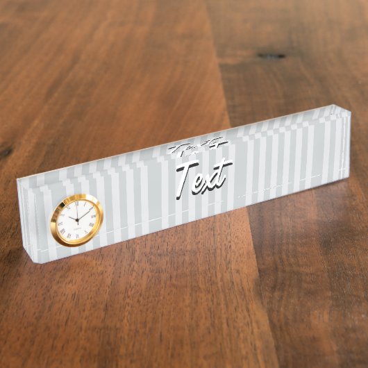 Ändern Sie graue Streifen in eine beliebige Farbe. Namensplakette (Seite)