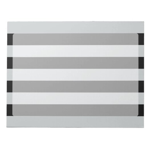 Ändern Sie graue Streifen in eine beliebige Farbe. Notizblock (Vorderseite)