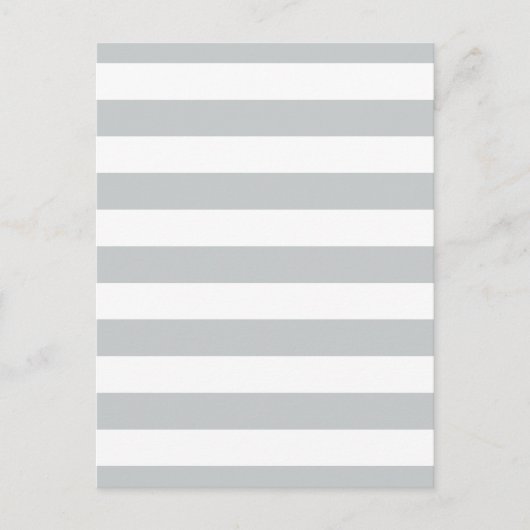 Ändern Sie graue Streifen in eine beliebige Farbe. Postkarte (Vorderseite)