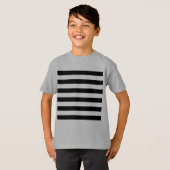 Ändern Sie graue Streifen in eine beliebige Farbe. T-Shirt (Vorne ganz)