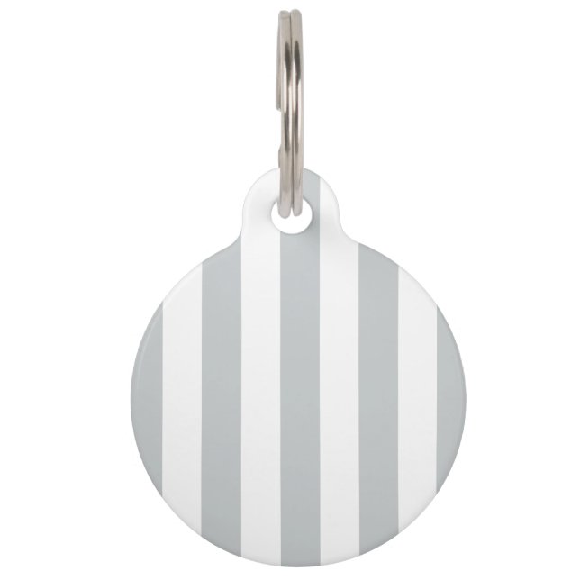 Ändern Sie graue Streifen in eine beliebige Farbe. Tiermarke (Vorderseite)