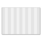 Ändern Sie graue Streifen in eine beliebige Farbe. Tischnummer (Rückseite)