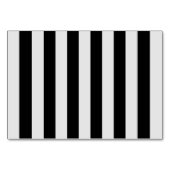 Ändern Sie graue Streifen in eine beliebige Farbe. Tischnummer (Rückseite)