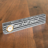 Ändern Sie graue Streifen zu jedem möglichem Namensplakette (Seite)