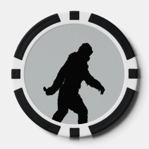 Ändern Sie graues Hintergrund-Dekor-Farbklicken Pokerchips