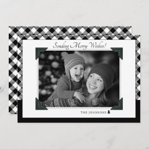 Ändern Sie Ihr Foto in Schwarz/Weiß Weihnachten