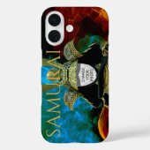 Ändern Sie Ihr Foto, Samurai Helmet Case-Mate iPhone Hülle (Rückseite)