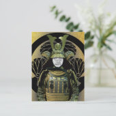 Ändern Sie Ihr Foto, Samurai Helmet Postkarte (Stehend Vorderseite)