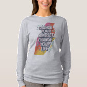 "Ändern Sie Ihre Denkweise, ändern Sie Ihr Leben - T-Shirt (Vorderseite)