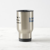 Ändern Sie ist ein Prozess- AluminiumTasse Reisebecher (Mittel)