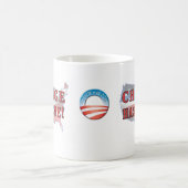 Ändern Sie ist gekommen zu Amerika-Tasse Kaffeetasse (Mittel)