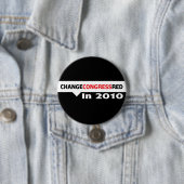 Ändern Sie Kongress-Rot im Jahre 2010 Button (Beispiel)