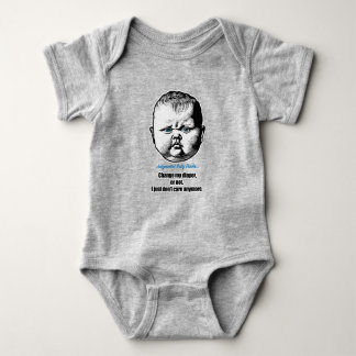 Ändern Sie mein Windeln, oder nicht. Es ist mir eg Baby Strampler