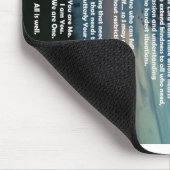 Ändern Sie mich Gebet Mousepad (Ecke)