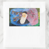 Ändern Sie Rebbe Rechteckiger Aufkleber (Tasche)