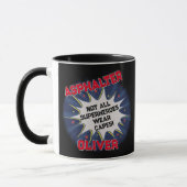 Ändern Sie Text, ASPHALTER, nicht alle Superhelden Tasse (Links)