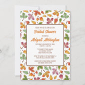 Ändern von Blätter Fall Brautparty Einladung (Vorderseite)