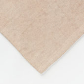 Ändern von Blume für Boho-Text hinzufügen Fleecedecke (Ecke)