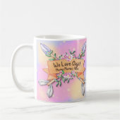Ändern von Blume-Pfeiltasten für Gigi-Boho-Schrift Kaffeetasse (Links)
