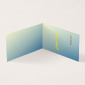 Ändern von geklappter Karte Osterthema (Innenseite)