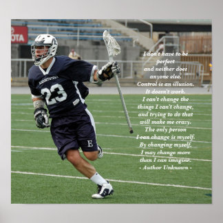 Ändern von Lacrosse Poster