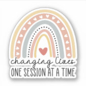 Ändern von Leben pro Sitzung, Verhalten Aufkleber (Vorderseite)