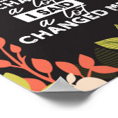 Ändern von Quotes mit dem Muster der Apfelfrucht-S Poster (Ecke)