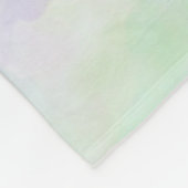 Ändern von Text hinzufügen Name Floral Rose Wir um Fleecedecke (Ecke)