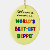 Andernfalls als beste Beppe bezeichnet Keramik Ornament (Rechts)