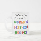 Andernfalls als beste Beppe bezeichnet Mattglastasse (Links)