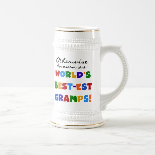 Andernfalls als beste Gramps bezeichnet Bierglas (Rechts)