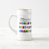 Andernfalls als beste Gramps bezeichnet Bierglas (Links)