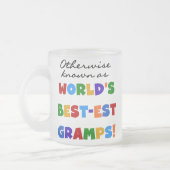 Andernfalls als beste Gramps bezeichnet Mattglastasse (Links)