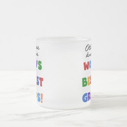 Andernfalls als beste Gramps bezeichnet Mattglastasse (Mittel)