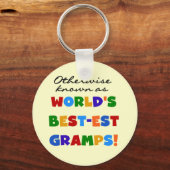 Andernfalls als beste Gramps bezeichnet Schlüsselanhänger (Vorderseite)