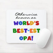 Andernfalls als beste Opa-T - Shirt und -Geschenke Mousepad (Mit Mouse)
